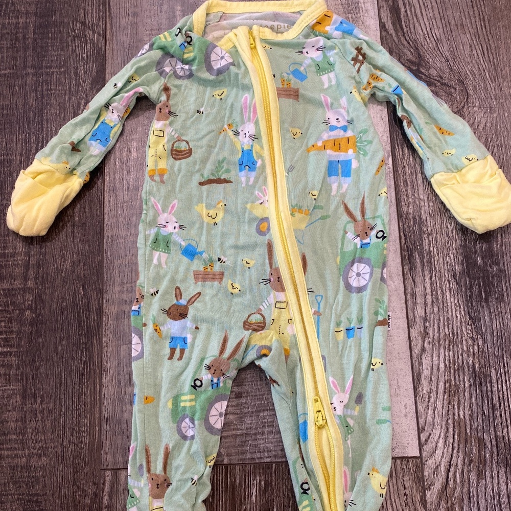 Little Sleepies Bunny Zipper